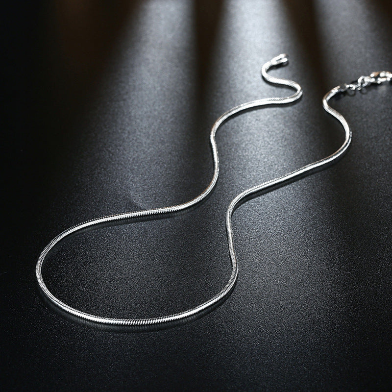 Snake Bone Scare Buckle Chain Inch Necklaces