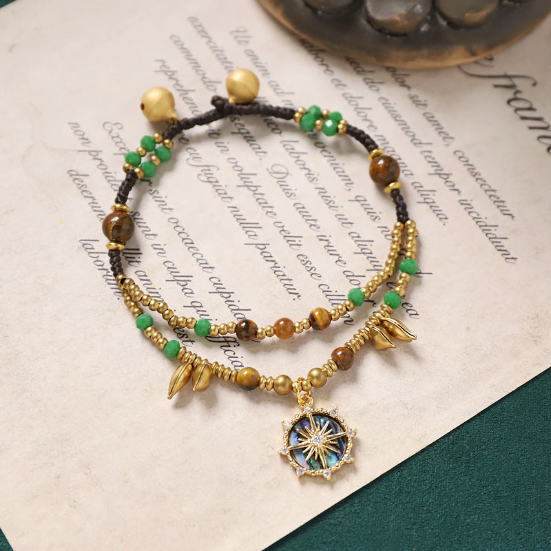 Women's Chinese Ethnic Style Woven Niche Retro Bracelets