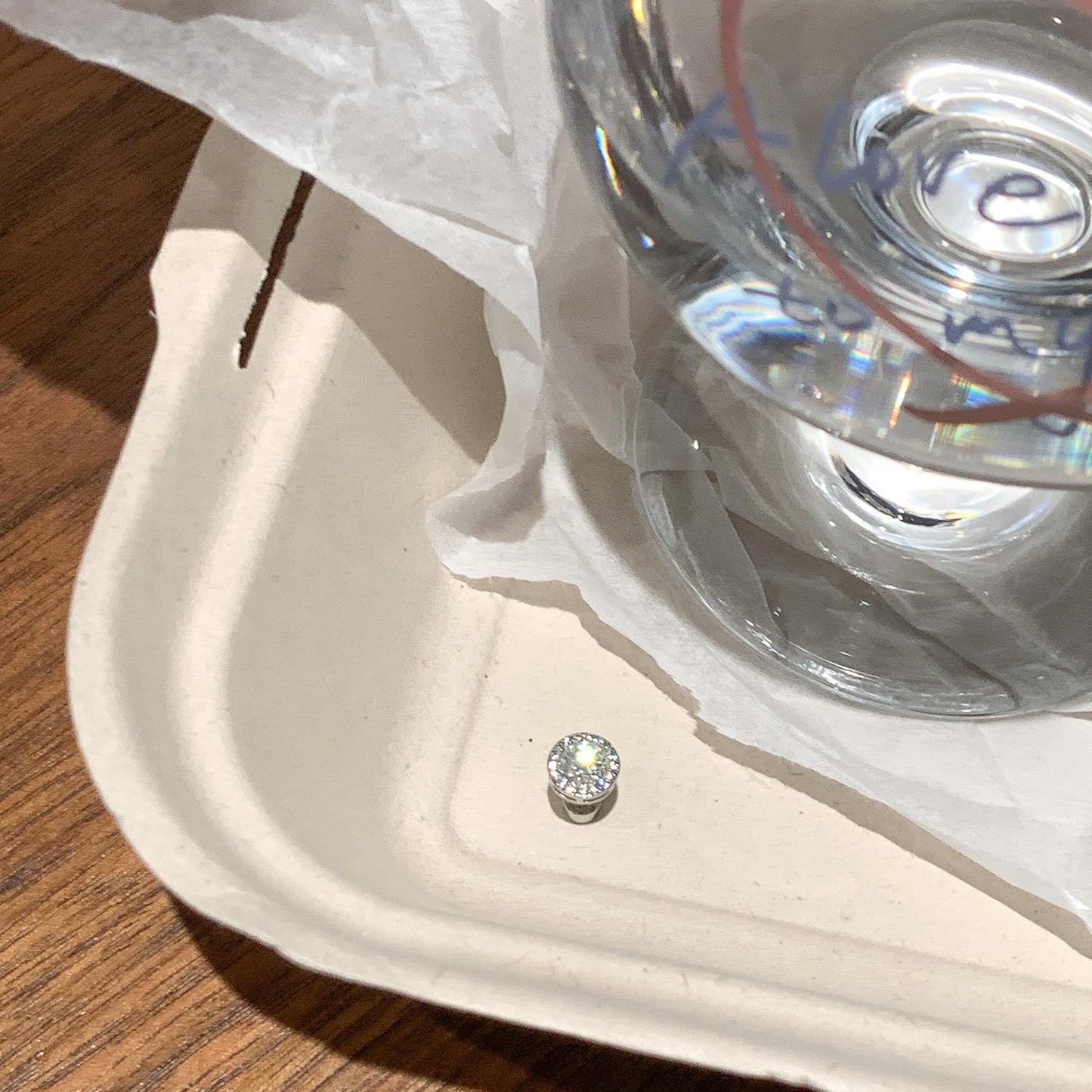 Bone Nail Screw Flat Ear Pin Female Temperament Earrings