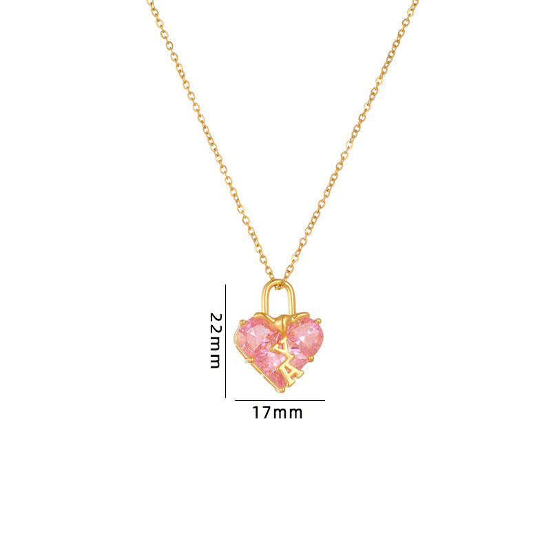 Temperamental Minority Design Titanium Steel Clavicle Necklaces