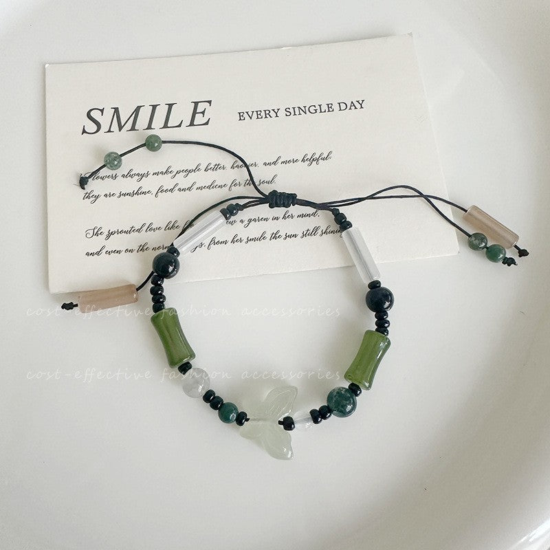 Beaded Female Summer Design Ancient Style High Sense Bracelets