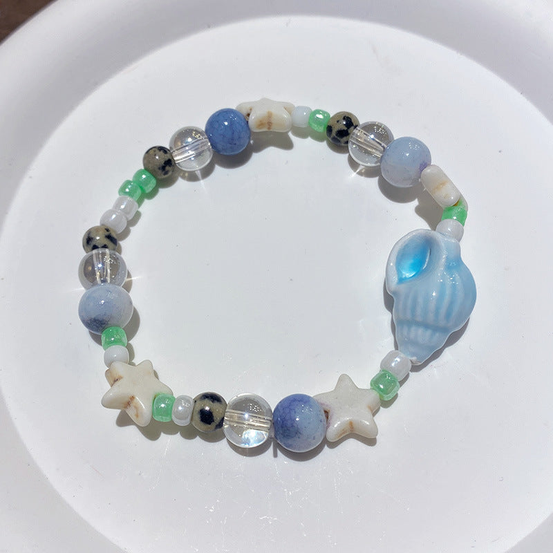 Chinese Ceramic Gift Box Beaded Night Bracelets