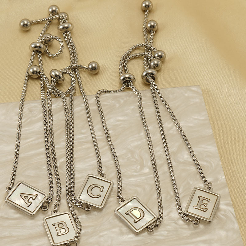 Titanium Steel Natural Shell Fashion Simple Bracelets