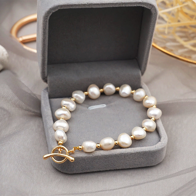 Freshwater Pearl Female Trendy Fashion Ace Head Bracelets