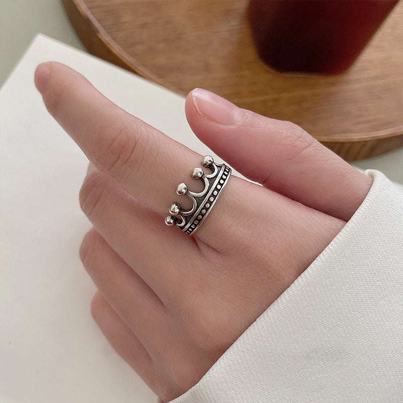 Women's Opening Adjustable Index Finger Retro High Rings