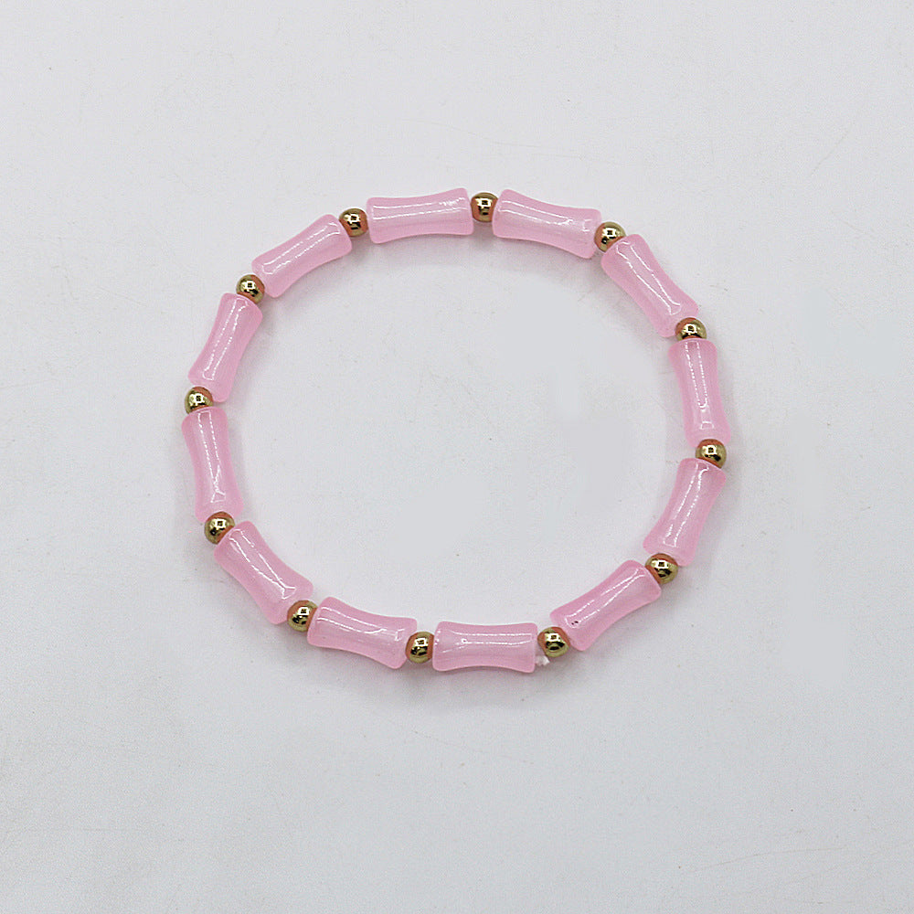 Imitation Aventurine Festival High National Style Bracelets