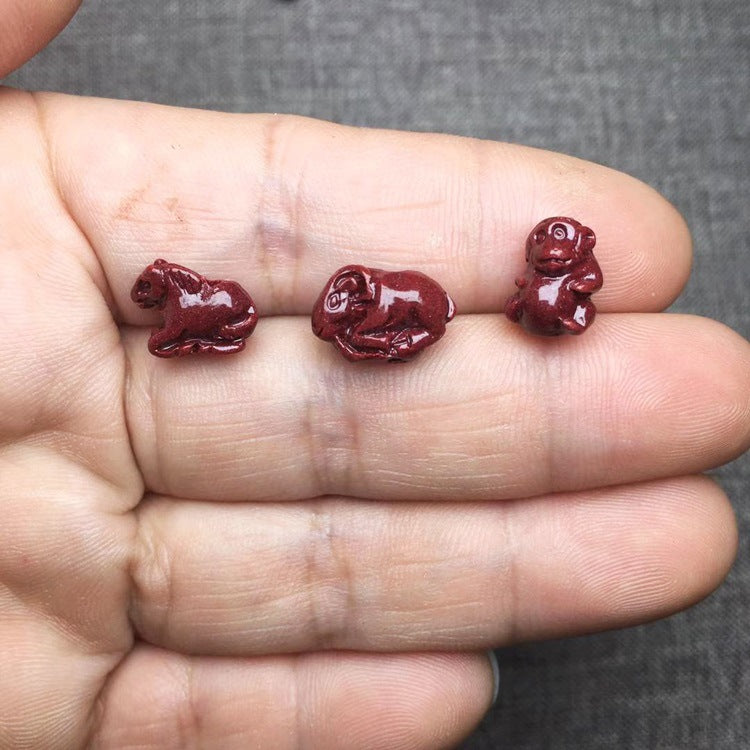 Natural Purple Gold Sand Straight Hole Twee Zodiac Bracelets