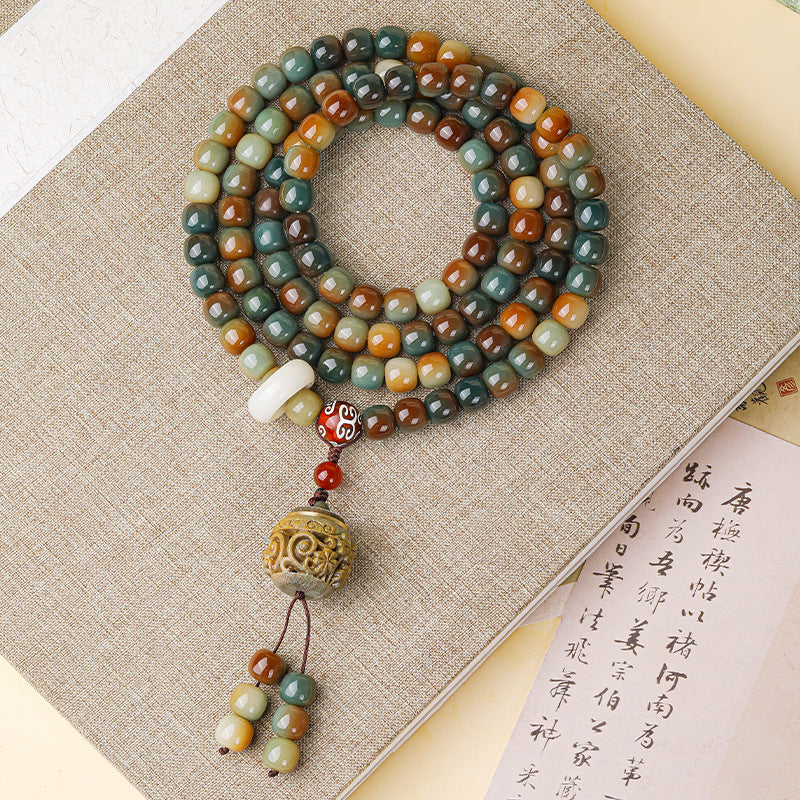 Old Materials Bodhi Root Halter Design Bracelets