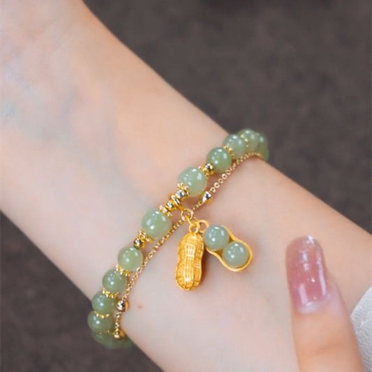 Good Things Happen Double Layer Twin Bracelets