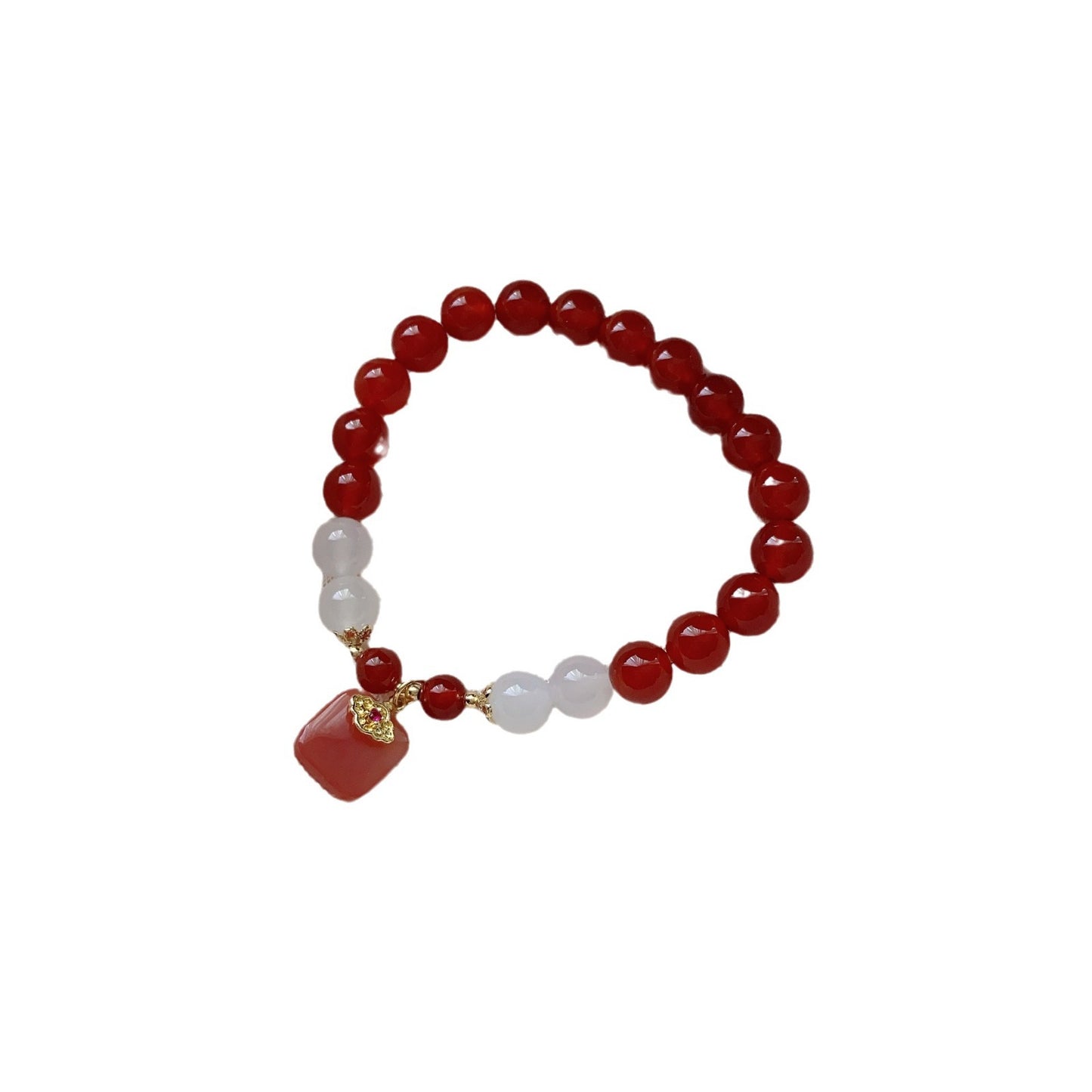 Women's Money Drawing Luck Changing Peach Retro Ethnic Style Bracelets