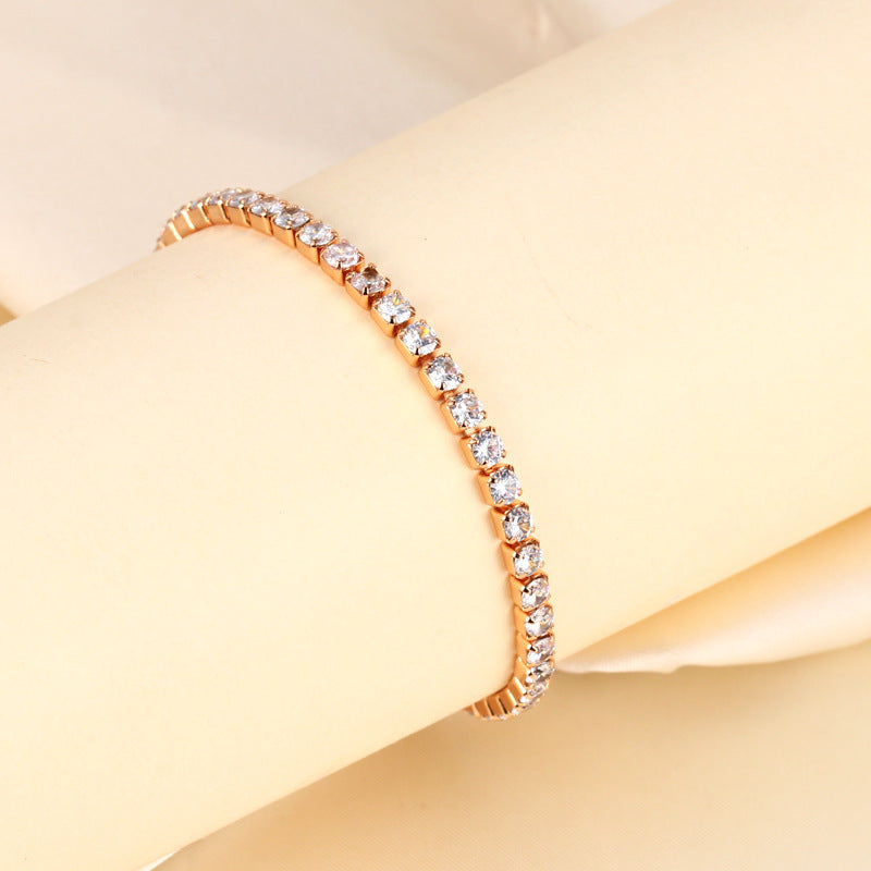 Special Interest Light Luxury Zircon With Bracelets