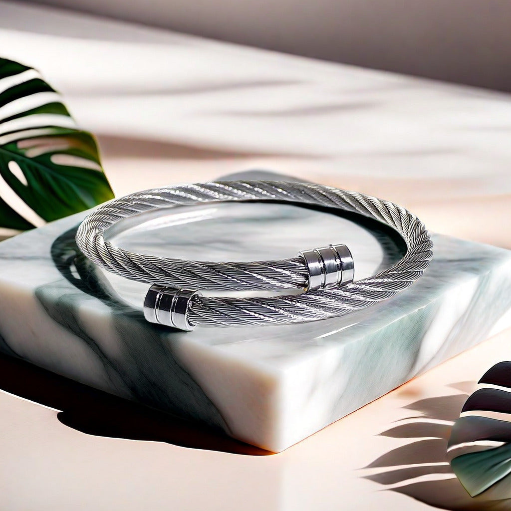 Steel Wire Open Elastic Ornament Small Bracelets