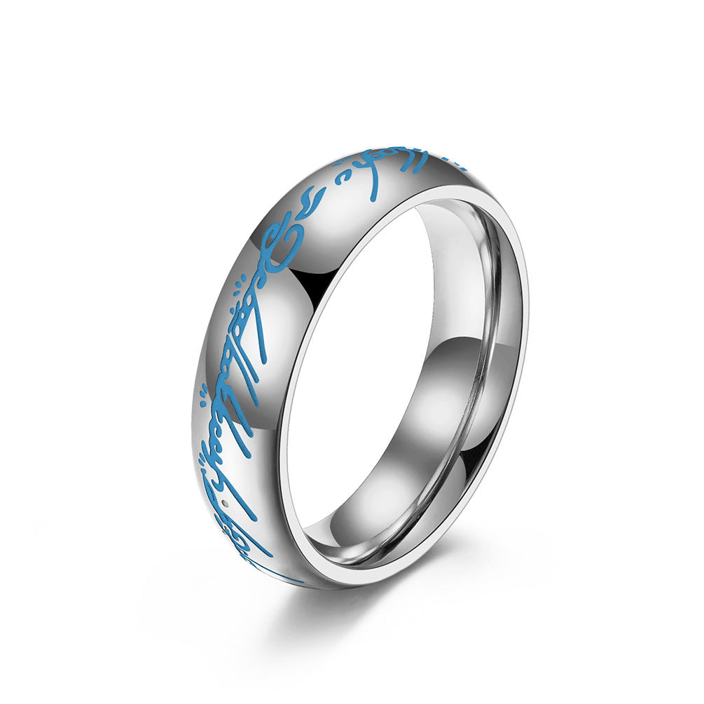 Special Letter Magic Stainless The Lord Of Rings