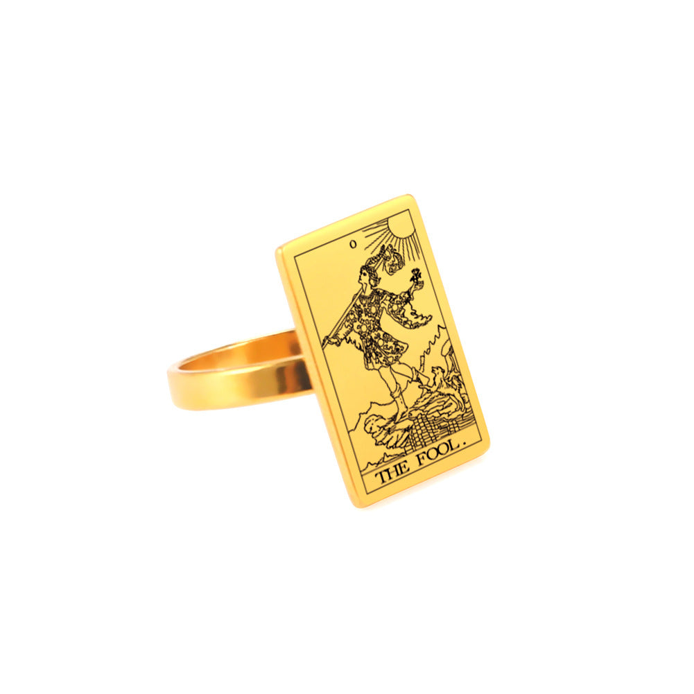 Women's & Men's Stainless Steel Personality Fashion Gift For Rings