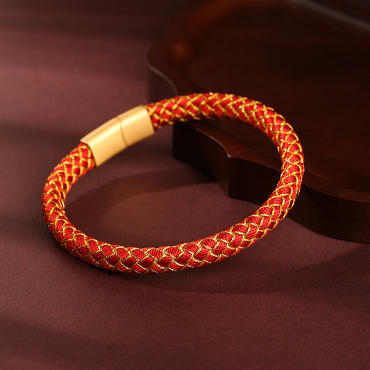 Men's Five Elements Scale Carrying Strap Long Rope Bracelets
