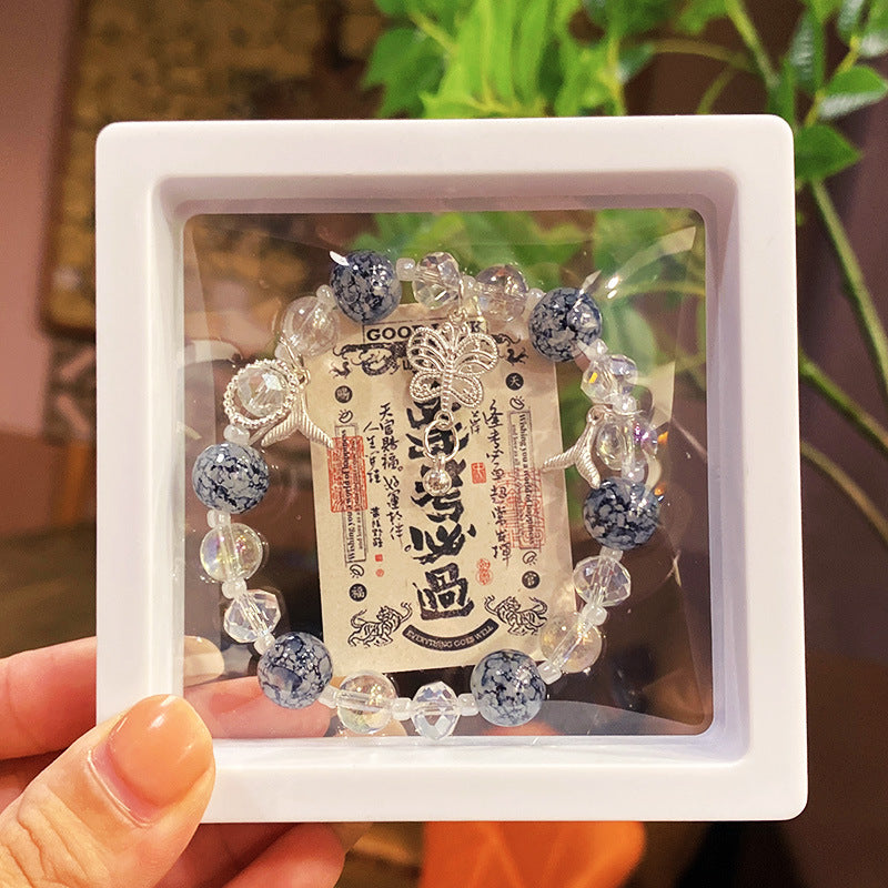 Niche Sier Gift Friend Good-looking Live Bracelets