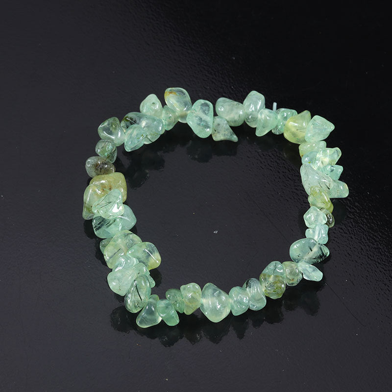 Natural Colorful Gravel Irregular Hand-woven Stretch Bracelets