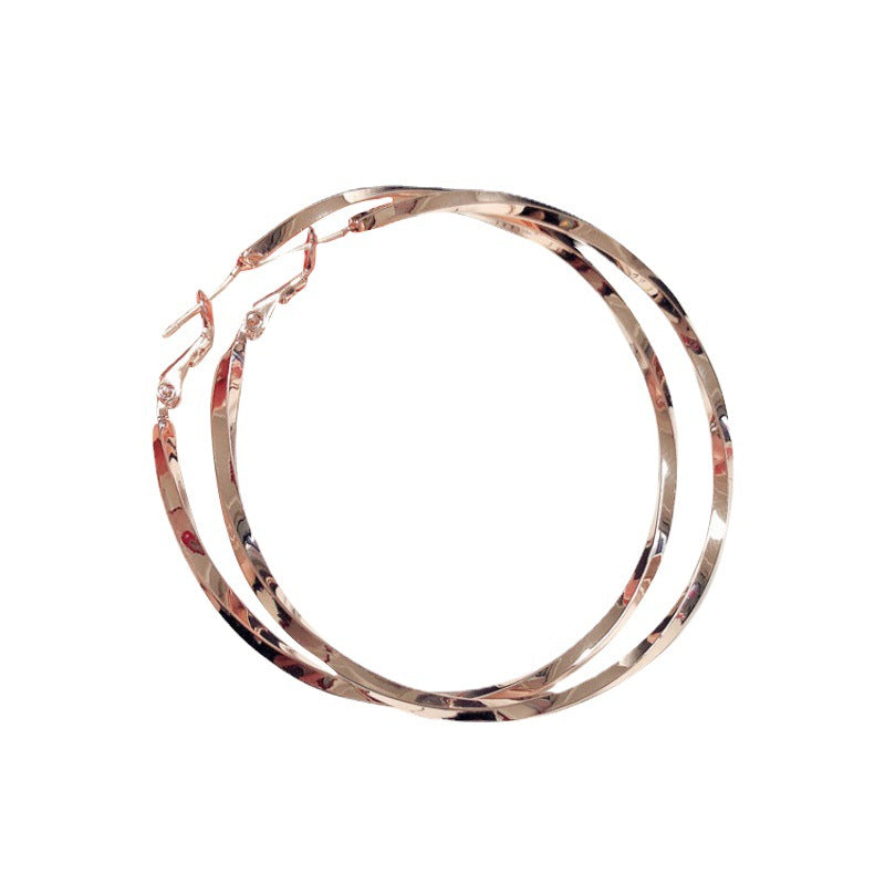 Women's Fashion High Profile Large Simple Graceful Earrings