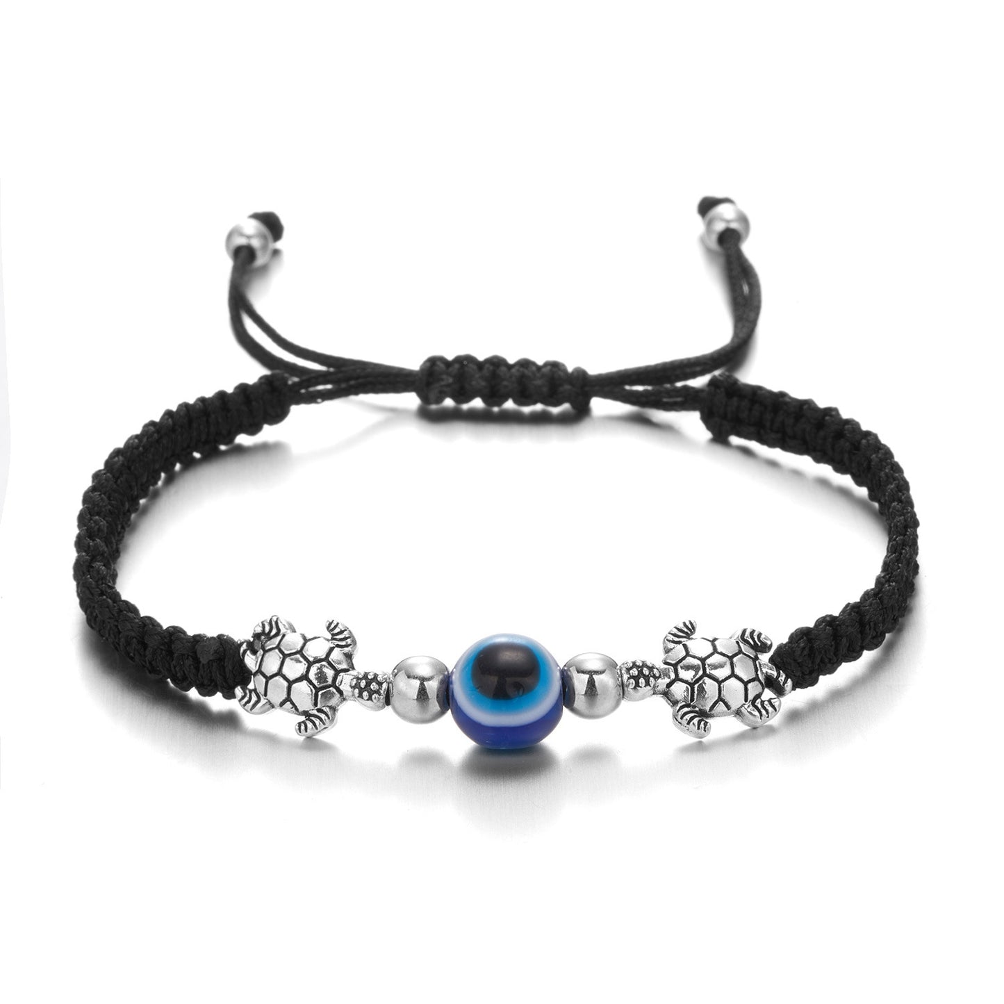 Women's Evil Eye Palm Blue Red Rope Bracelets