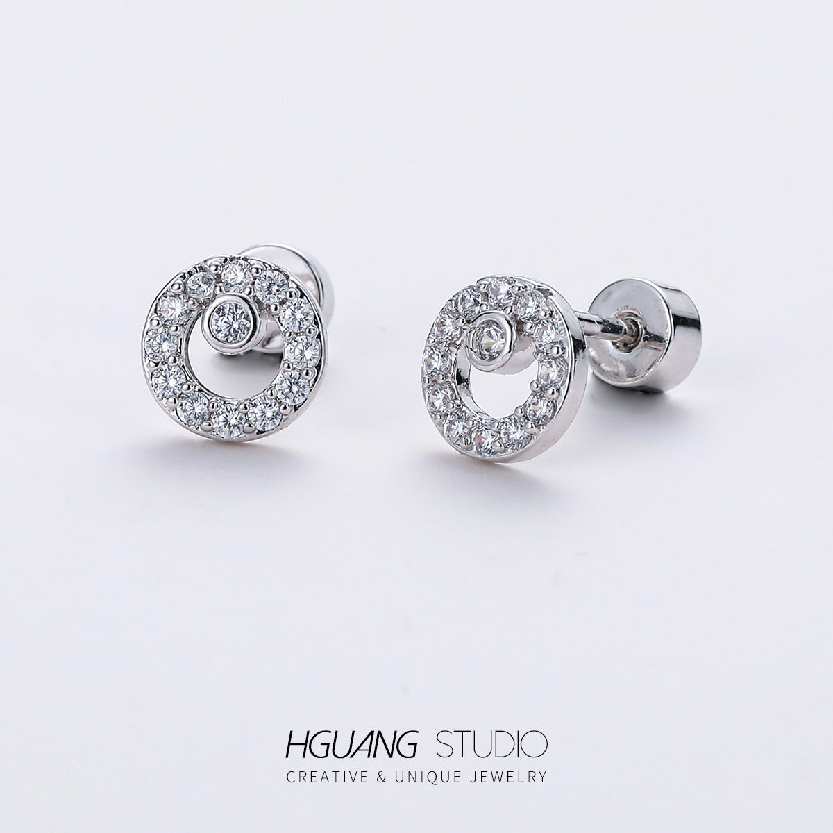 Steel Gold Ear Bone Pairs Of Earrings