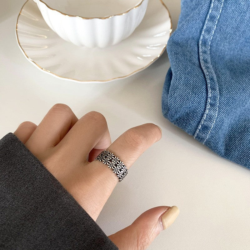 Women's Opening Adjustable Index Finger Retro High Rings
