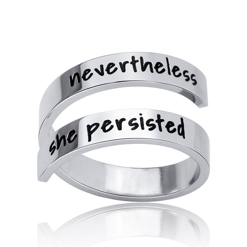 Popular Jewelry Personalized Stainless Steel Titanium Rings