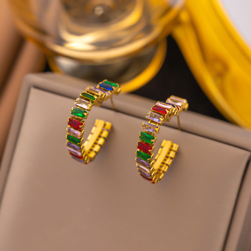 Luxury High Sense Tassel Jewelry Accessories Earrings
