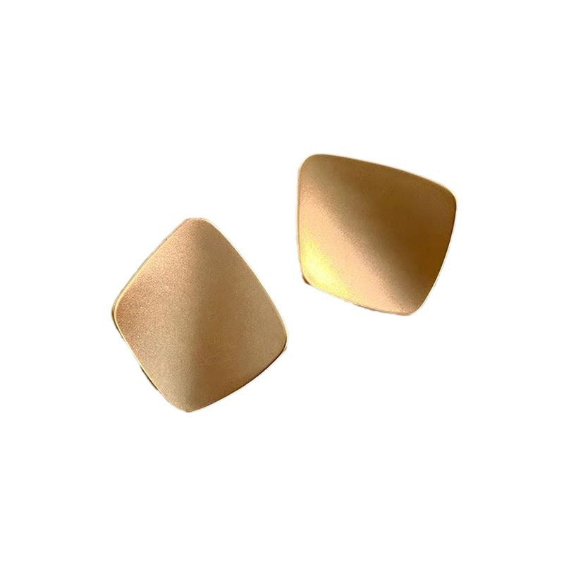Popular Niche Temperament Female Advanced Metal Earrings