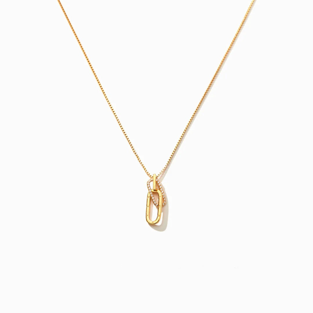 Sterling Sier Letter Chain Niche Design Female Rings