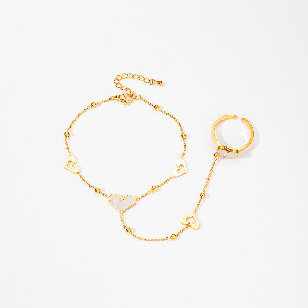 Integrated Titanium Steel Ornament Niche High Sense Exquisite Bracelets