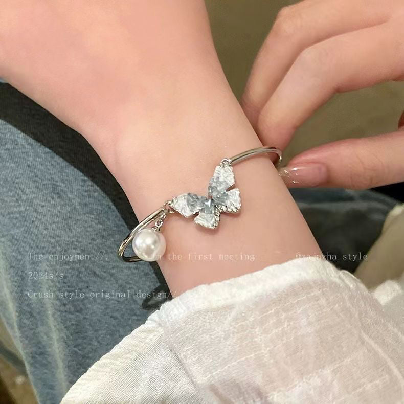 Butterfly Female Summer Light Luxury Minority Bracelets