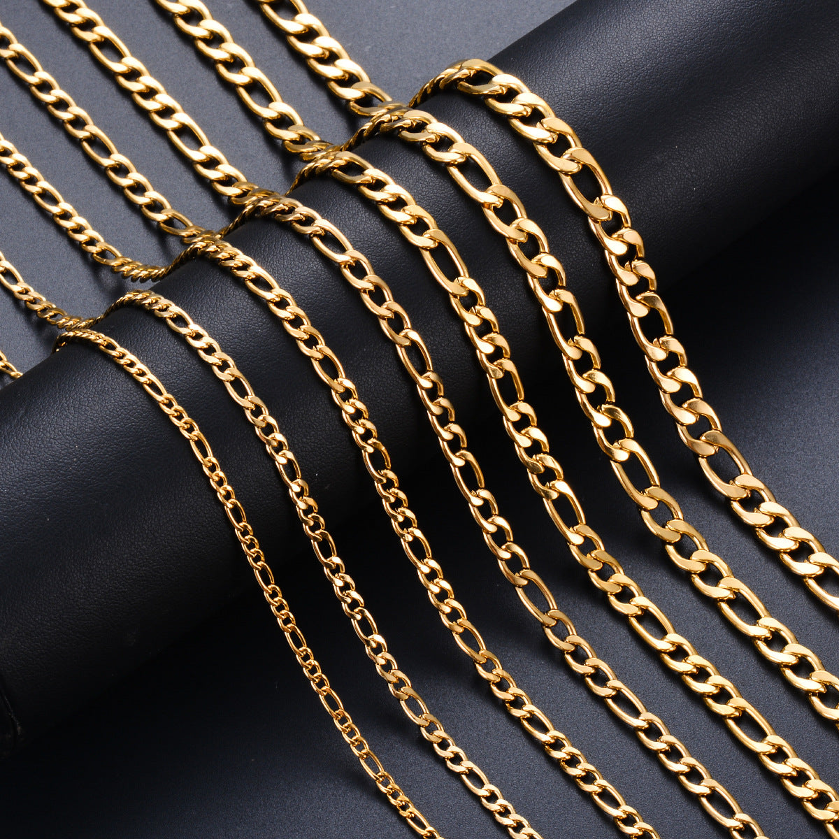 Women's & Men's Hop Gold Stainless Steel Accessory Chain Necklaces