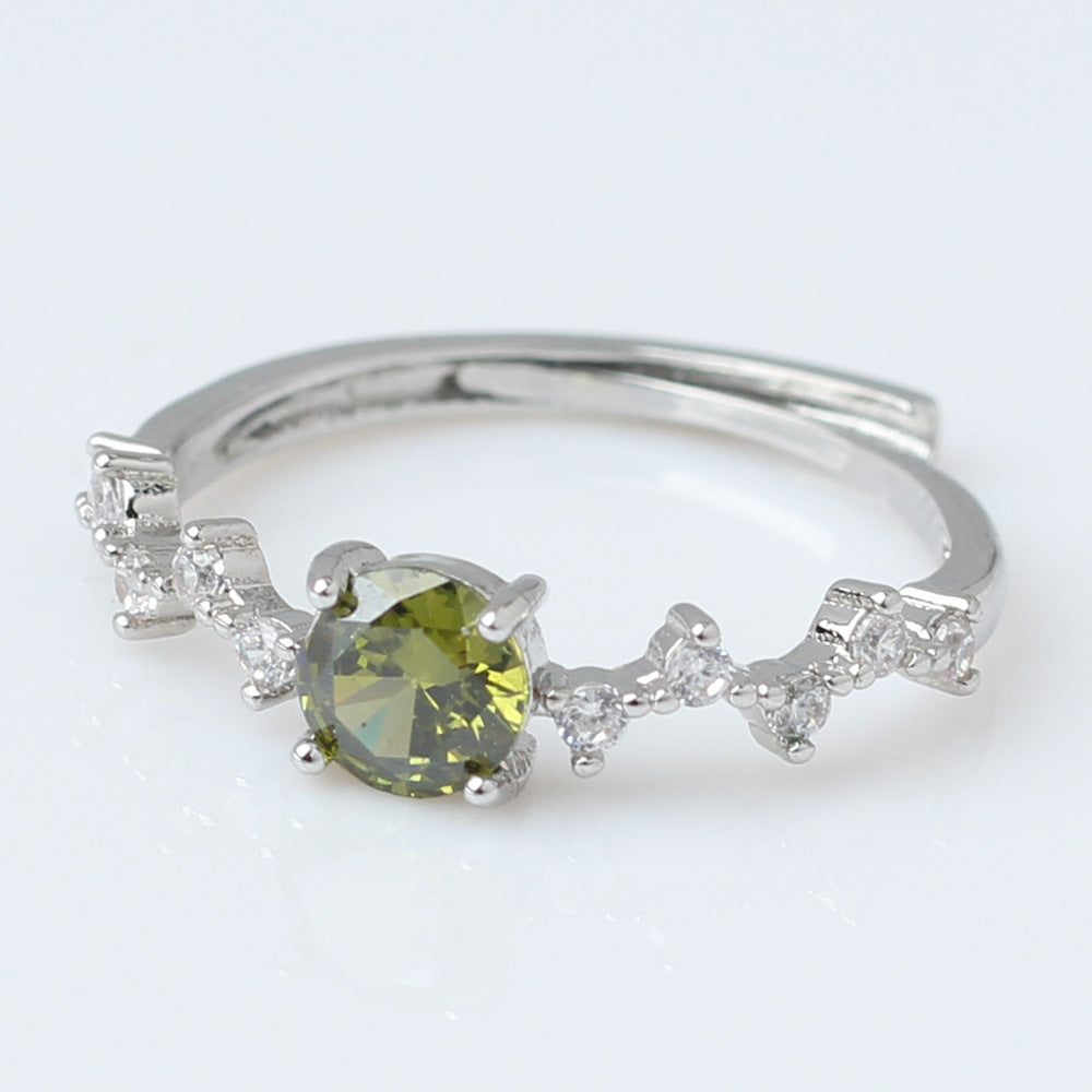 Fresh Sweet Korean Style High Sense Rings