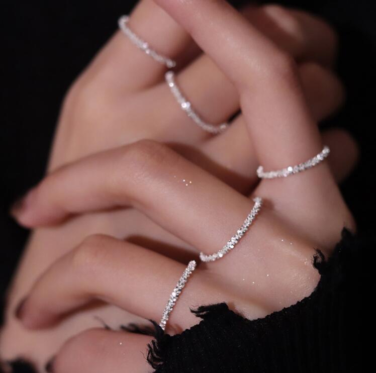 Simple Starry Sparkling Niche Design Cold Bracelets