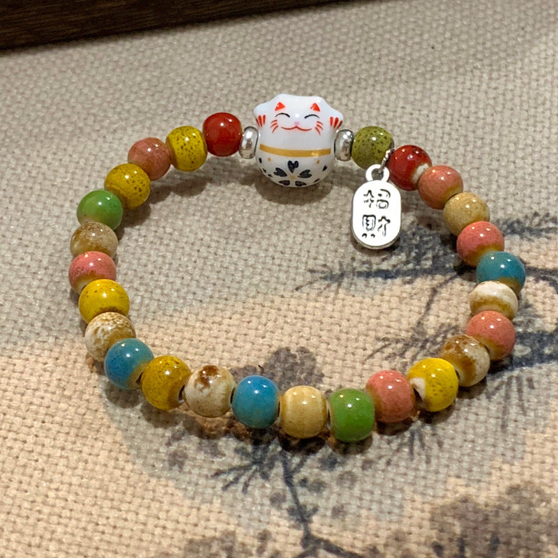 Niche Personality Colorful Ethnic Style Girlfriends Bracelets