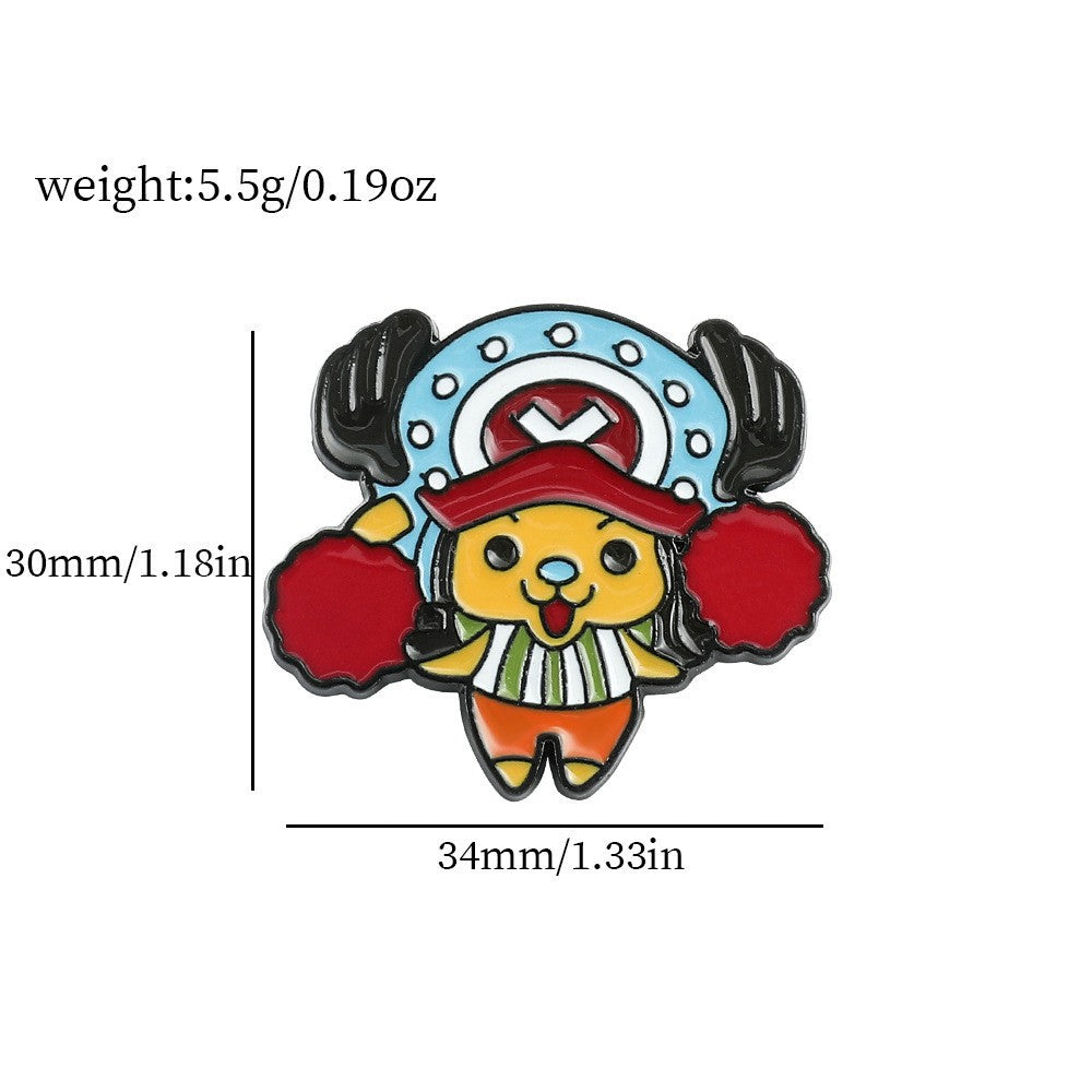Cartoon One Piece Anime Super Burning Necklaces