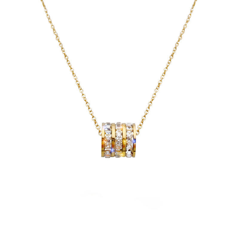 Women's Fading High-grade Light Luxury Cold Style Golden Necklaces