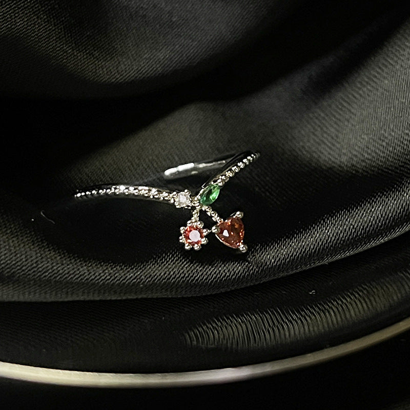 Women's Open For Design Light Luxury Fashion Personalized Rings