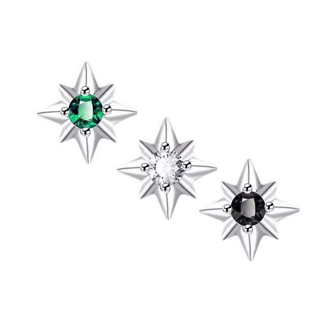 Men's Thread Trendy Personalized Cold Style Screw Earrings