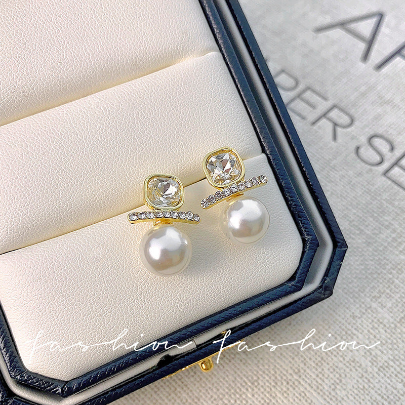 Women's Sier Retro Affordable Luxury High-grade French Earrings