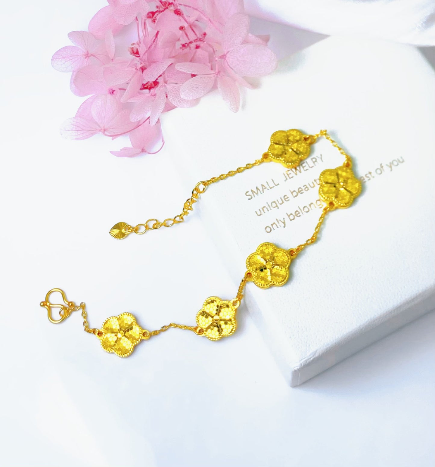 Princess Pork Belly Four-leaf Clover Niche Bracelets