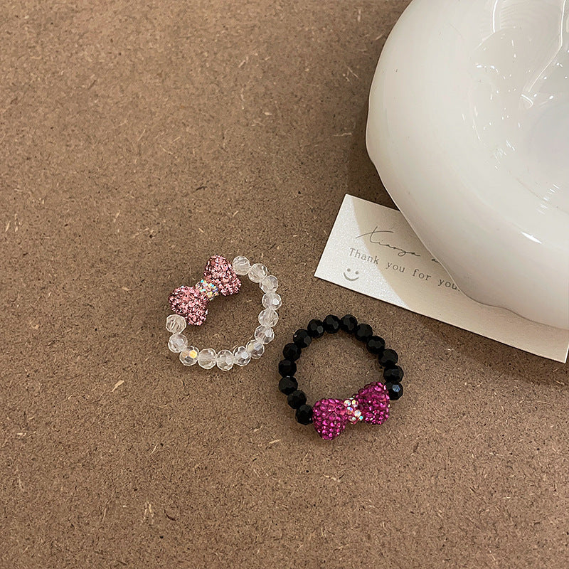 Women's For Niche Personality Sweet Cute Simple Rings