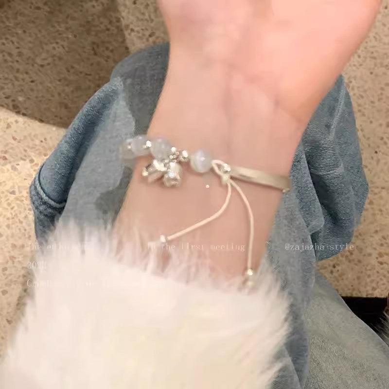 Chain Exquisite Opal Chinese Style Lily Affordable Bracelets