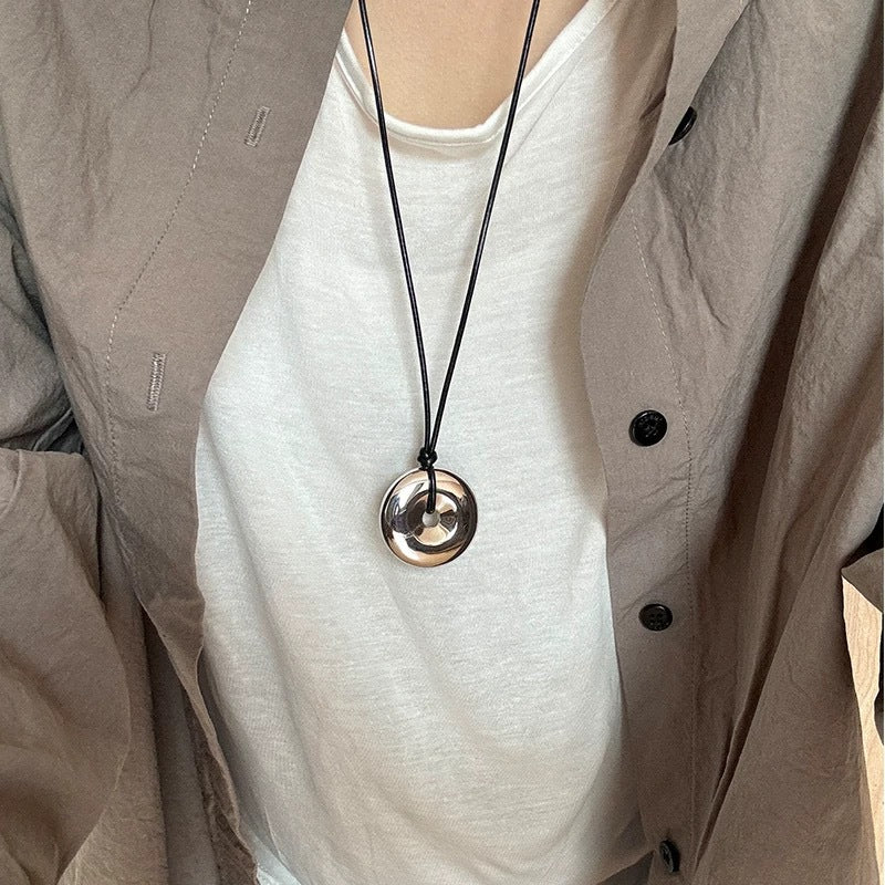 Women's Long Sweater Chain Simple High Sense Affordable Luxury Fashion Necklaces