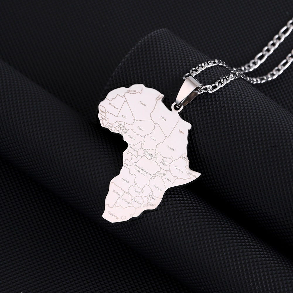 Glossy Africa Nigeria Ghana Somalia National Style Necklaces