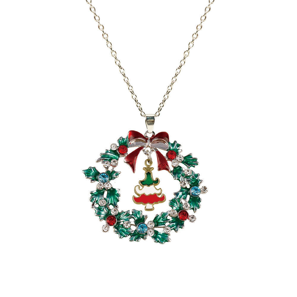 Christmas Diamond Garland Popular Sweater Chain Necklaces