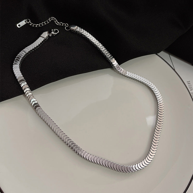 Female Fashion Hip Hop Style Hot Simple Niche Affordable Necklaces