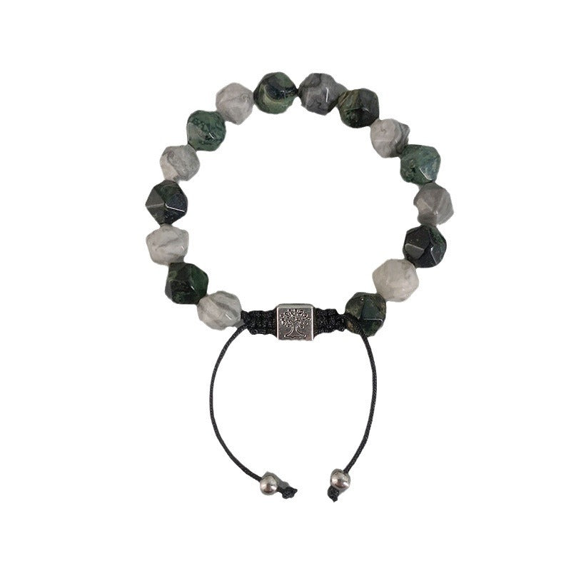 Men's Green Light Luxury Couple Minority Simple Bracelets