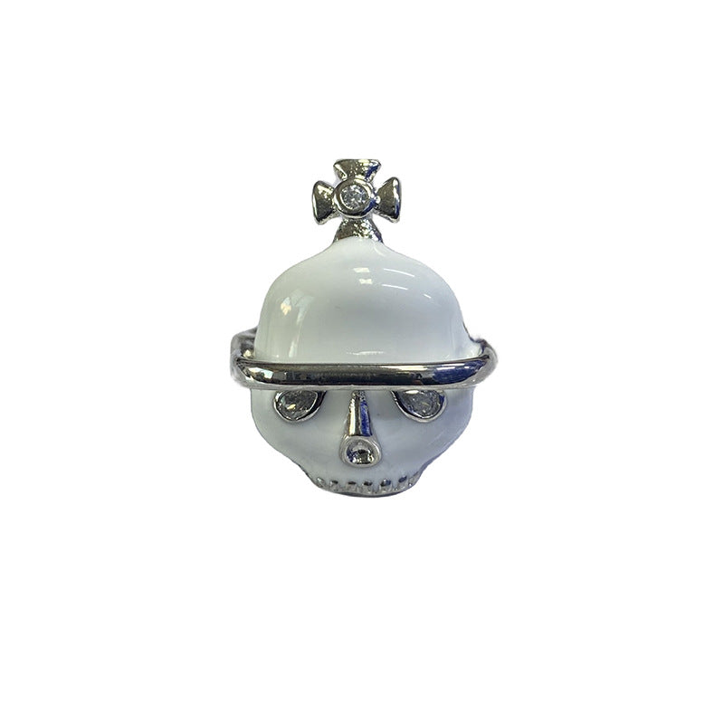 Cream Style Niche Design Personality Cartoon Creative Rings