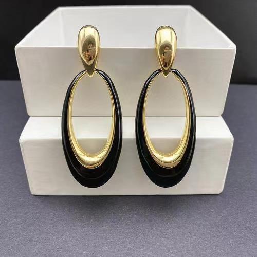 Sier Needle Simple Exquisite Square Zircon Light Luxury High-grade Earrings
